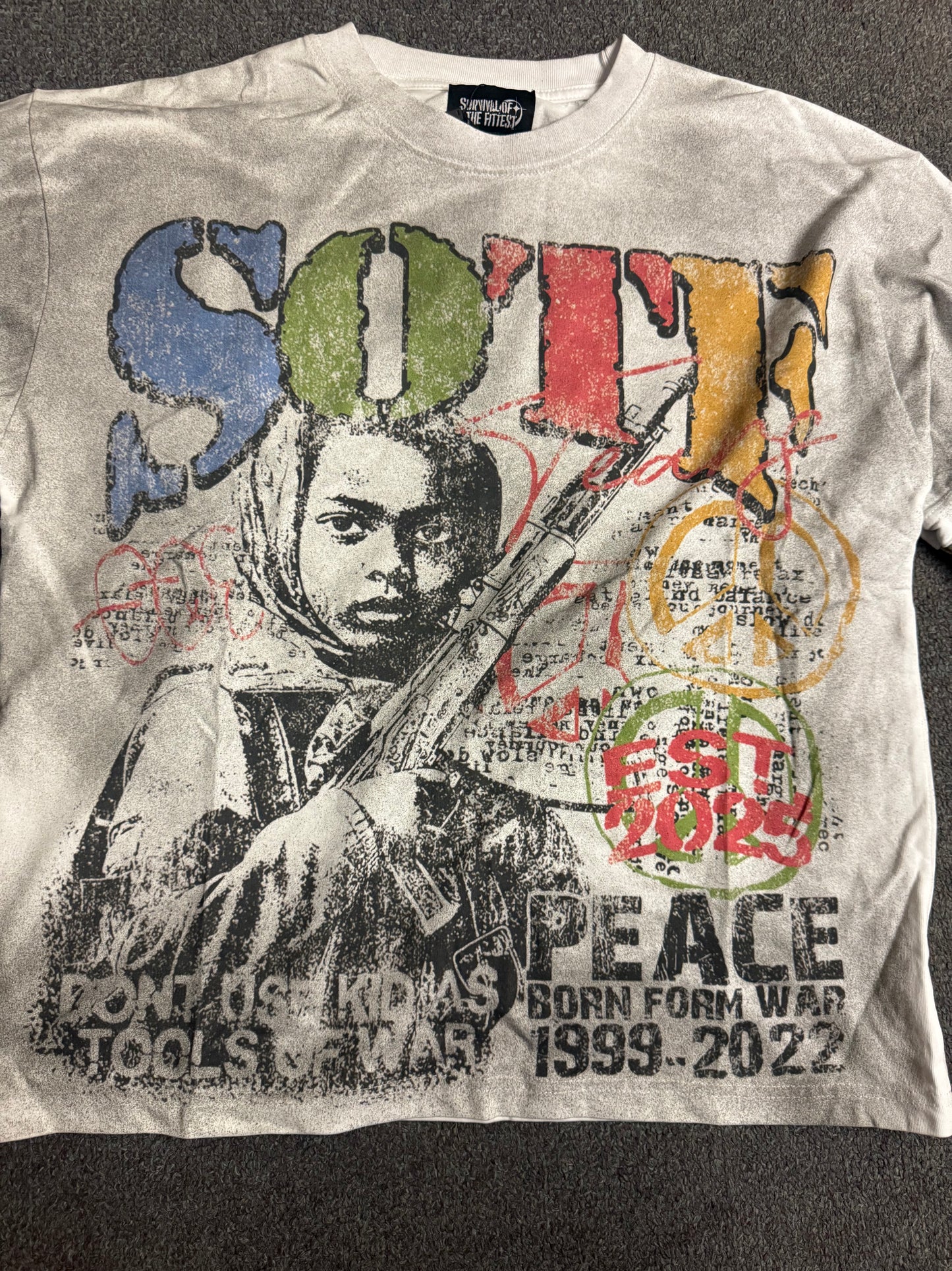 SOTF Kids Aren't Weapons 2 layer T-shirt