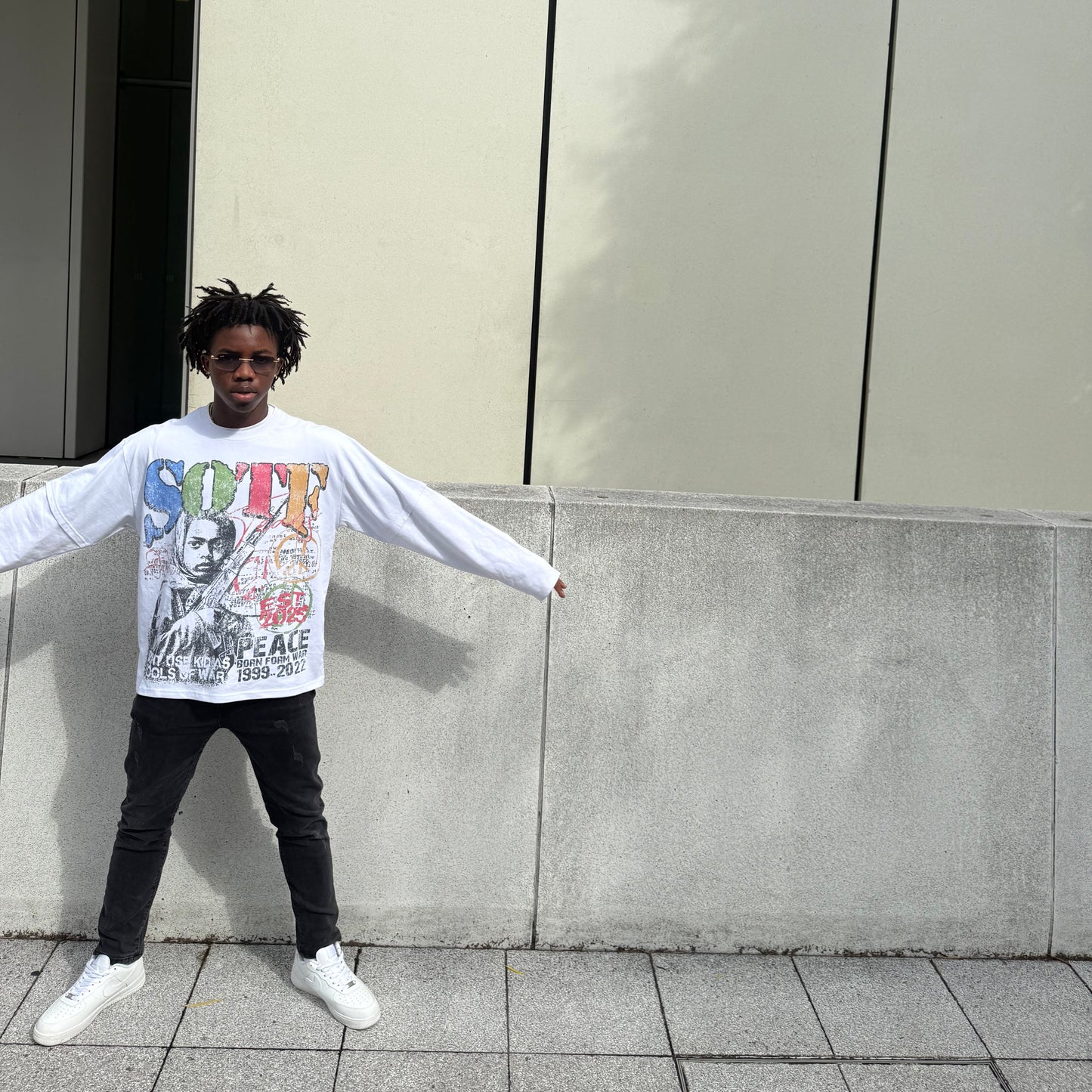 SOTF Kids Aren't Weapons 2 layer T-shirt