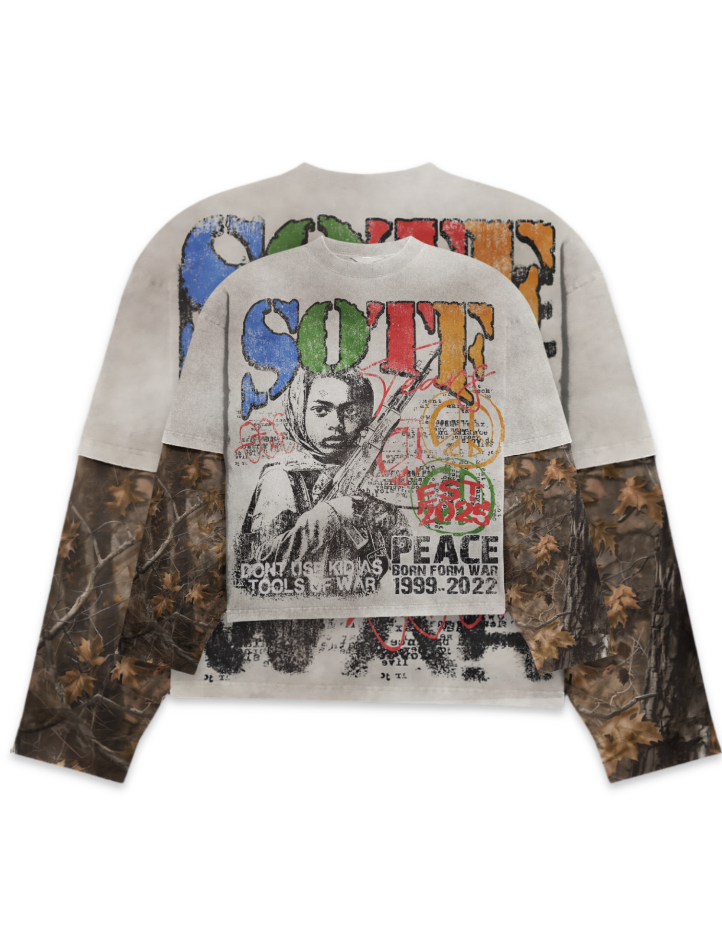 SOTF Kids Aren't Weapons 2 layer T-shirt