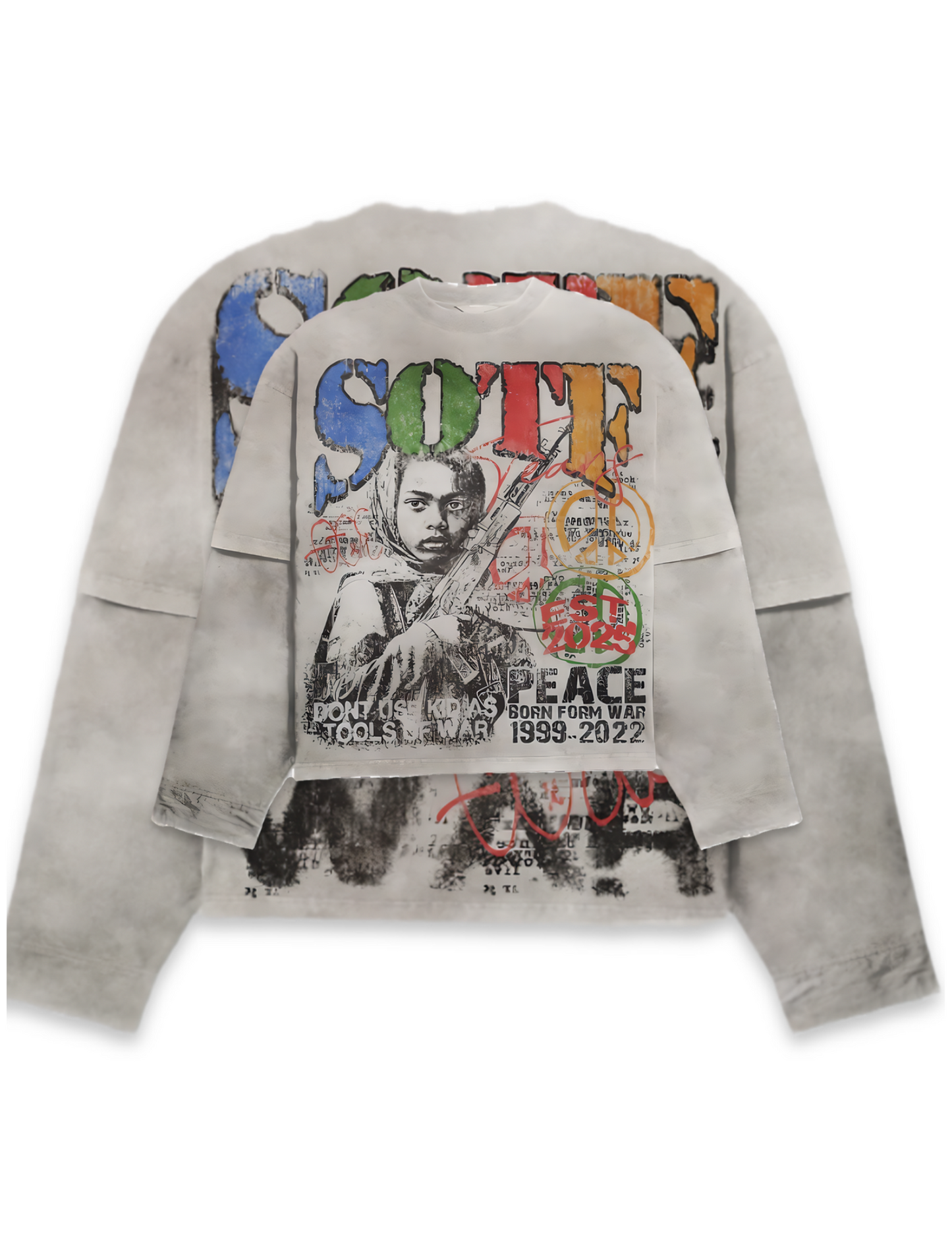 SOTF Kids Aren't Weapons 2 layer T-shirt